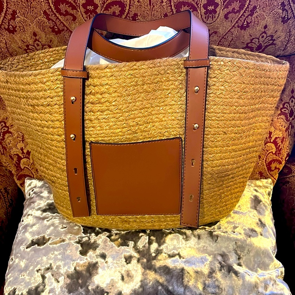 Weave Tote -  like new condition